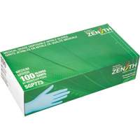 Gants jetables de calibre m&eacute;dical r&eacute;sistants &agrave; la perforation, Moyen, Nitrile, 4,5 mils, Sans poudre, Bleu, Classe 2 Cam Industrial