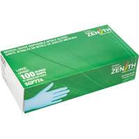 Puncture-Resistant Medical-Grade Disposable Gloves, Large, Nitrile, 4.5-mil, Powder-Free, Blue, Class 2 Cam Industrial