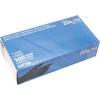 Puncture-Resistant Medical-Grade Disposable Gloves, X-Large, Nitrile, 5-mil, Powder-Free, Black, Class 2 Cam Industrial