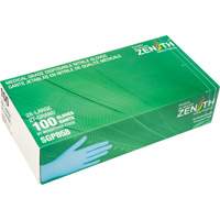 Puncture-Resistant Medical-Grade Disposable Gloves, 2X-Large, Nitrile, 3.5-mil, Powder-Free, Blue, Class 2 Cam Industrial