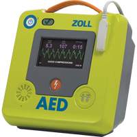 D&eacute;fibrillateur AED 3 BLS pour secouristes professionnels, Semi-automatique, Français, Classe 4 Cam Industrial