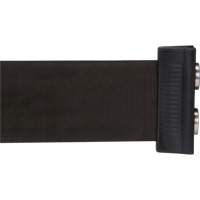 Cassette de ruban magn&eacute;tique pour barri&egrave;re de contr&ocirc;le des foules personnalis&eacute;e, 7', Ruban Noir Cam Industrial