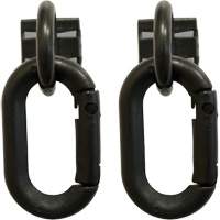 Safety Chain Magnetic Ring & Carabiner Set, Black Cam Industrial