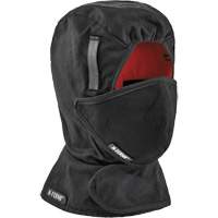 Doublure de casque de s&eacute;curit&eacute; d'hiver N-Ferno avec cache-bouche, Doublure en Molleton, Taille unique, Noir Cam Industrial