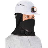 Doublure de casque de s&eacute;curit&eacute; d'hiver N-Ferno avec cache-bouche, Doublure en Molleton, Taille unique, Noir Cam Industrial