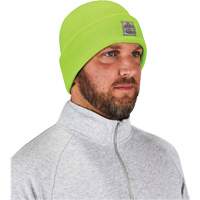 Bonnet en tricot c&ocirc;tel&eacute; N-Ferno, Taille unique, Vert lime haute visibilit&eacute; Cam Industrial