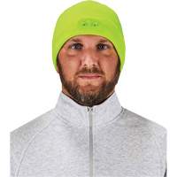 Bonnet N-Ferno &agrave; lumi&egrave;res DEL, Taille unique, Vert lime haute visibilit&eacute; Cam Industrial