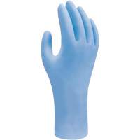 Biodegradable Disposable Gloves, X-Small, Nitrile, 2.5-mil, Powder-Free, Blue Cam Industrial