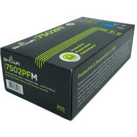 Biodegradable Disposable Gloves, X-Small, Nitrile, 2.5-mil, Powder-Free, Blue Cam Industrial