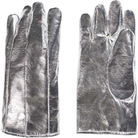 Heat Resistant Gloves, Aluminized/Kevlar&reg;, One Size, Protects Up To 800° F (426.66° C) Cam Industrial