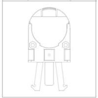 Adaptateur de casque de s&eacute;curit&eacute; pour serre-t&ecirc;tes VeriShield de Howard Leight Cam Industrial