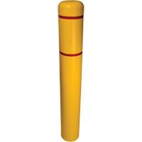Bollard Cover, 4" Dia. x 54" L, Yellow Cam Industrial