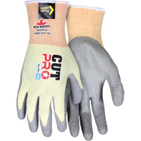 Cut Pro&reg; Cut Resistant Coated Gloves, Size Medium, 15 Gauge, Polyurethane Coated, Kevlar&reg; Shell, ASTM ANSI Level A2 Cam Industrial