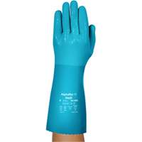 Gants r&eacute;sistants aux produits chimiques AlphaTec 04-003, Taille 8, 14" lo, Nitrile/PVC, Doublure en Molleton, Gant de calibre hiver Cam Industrial