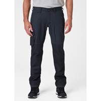 Oxford Service Pants, Poly-Cotton, Navy Blue, Size 30, 30 Inseam Cam Industrial