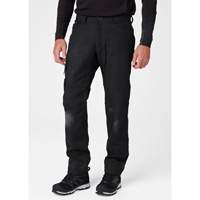 Oxford Service Pants, Poly-Cotton, Black, Size 30, 30 Inseam Cam Industrial
