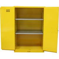 Armoire pour produits inflammables, 90 gal., 2 Porte(s), 43" La x 66" h x 34" p Cam Industrial