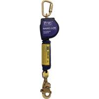 Cordage de s&eacute;curit&eacute; autor&eacute;tractable allong&eacute; Nano-Lok, 10', Dyneema, Pivotant Cam Industrial