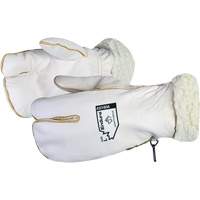 Endura&reg; Cowgrain Winter Mitt with Acrylic-Pile Lining, Size Large, Mitt Cam Industrial