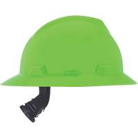 V-Gard&reg; Slotted Full-Brim Hardhat, Meets CSA Type 1, Ratchet Suspension, Non-Vented Cam Industrial