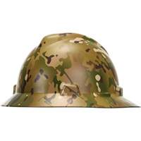 V-Gard&reg; Hydro Dip Full Brim Hard Hat, Meets CSA Type 1, Ratchet Suspension, Non-Vented Cam Industrial
