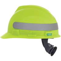 V-Gard&reg; Slotted Hard Hat, Meets CSA Type 1, Ratchet Suspension, Non-Vented Cam Industrial