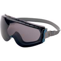 Uvex HydroShield&reg; Stealth&reg; Safety Goggles, Grey Lens, Anti-Fog/Anti-Scratch, Indirect Vent Cam Industrial