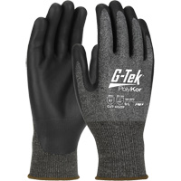 G-Tek&reg; PolyKor&reg; X7 Cut Resistant Gloves, Size Small, 18 Gauge, Polyurethane Coated, Polyethylene Shell, ASTM ANSI Level A7/EN 388 Level F Cam Industrial