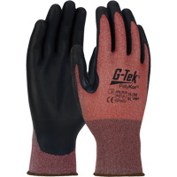 G-Tek&reg; PolyKor&reg; X7 Neuroma&reg; Cut Resistant Gloves, Size Small, 18 Gauge, Polyurethane Coated, Polyethylene Shell, ASTM ANSI Level A3/EN 388 Level C Cam Industrial