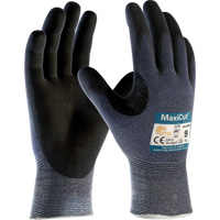 ATG MaxiCut&reg; Ultra Cut Resistant Gloves, Size X-Large, 15 Gauge, Foam Nitrile Coated, HPPE Shell, ASTM ANSI Level A3/EN 388 Level 5/EN 388 Level C Cam Industrial