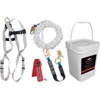 Dynamic Fall Protection Kit, Roofer's Kit Cam Industrial