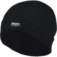 Tuque doubl&eacute;e &agrave; rebord, Doublure en Thinsulate, Taille unique, Noir Cam Industrial