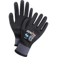 Gants enduits ZX-30° de premi&egrave;re qualit&eacute;, Moyen, R&ecirc;vetement Mousse de PVC, Calibre 15, Enveloppe en Nylon Cam Industrial