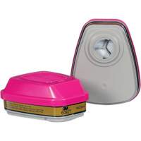 Cartridge, Combination Gas/Vapour Cartridge and Particulate Filter, Multi-Gas/Vapour/P100 Cam Industrial