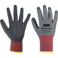 WorkEasy Cut Protective Gloves, Size 6/X-Small, 13 Gauge, Foam Nitrile Coated, Polyester Shell, EN 388 Level 1 Cam Industrial