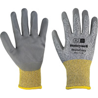 WorkEasy Cut Protective Gloves, Size 6/X-Small, 13 Gauge, Polyurethane Coated, HPPE/Glass Fibre Shell, ASTM ANSI Level A2/EN 388 Level B Cam Industrial