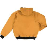 Blouson d'aviateur en toile lourde avec capuchon, Hommes, Petit, Brun Cam Industrial