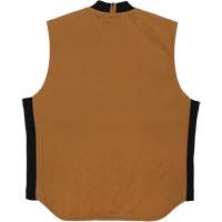 Gilet &agrave; moto WV04, Hommes, Petit, Brun Cam Industrial