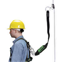 Coulisseau de s&eacute;curit&eacute; trainant, Avec longe Cam Industrial