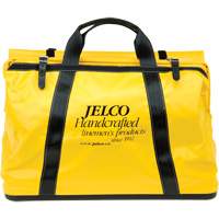 Vinyl Coated Drag Bag, Nylon, Black/Yellow Cam Industrial