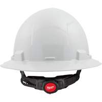 Full Brim Hardhat, Meets CSA Type 1, Ratchet Suspension, Non-Vented Cam Industrial