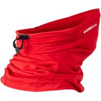 Workskin Neck Gaiter, Red, Polyester Cam Industrial