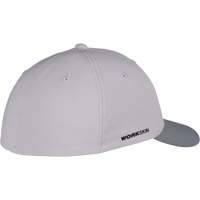 Workskin Fitted Hat, Grey, Poly-Cotton Cam Industrial