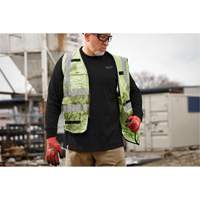 T-shirt de travail hybride, Hommes, Petit, Noir Cam Industrial