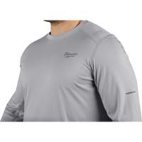 Chandail l&eacute;ger Workskin, Hommes, Petit, Gris Cam Industrial
