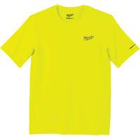 Chandail l&eacute;ger &agrave; haute visibilit&eacute; Workskin, Hommes, Petit, Jaune Cam Industrial