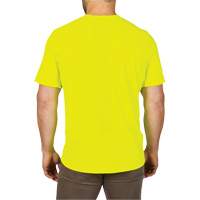 Chandail l&eacute;ger &agrave; haute visibilit&eacute; Workskin, Hommes, Petit, Jaune Cam Industrial