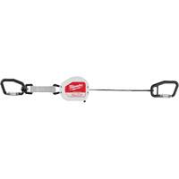 Quick-Connect Tool Lanyard, Retractable, Dual Carabiner Cam Industrial