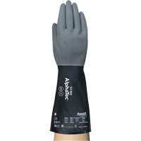 Gants r&eacute;sistants aux produits chimiques AlphaTec, Taille 7, 13" lo, N&eacute;opr&egrave;ne/Nitrile, Doublure en Nylon, 17 mils Cam Industrial