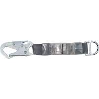 V-Series Standard Energy Absorbing Lanyard, Snap Hook Center, Snap Hook Leg Ends, Polyester Cam Industrial